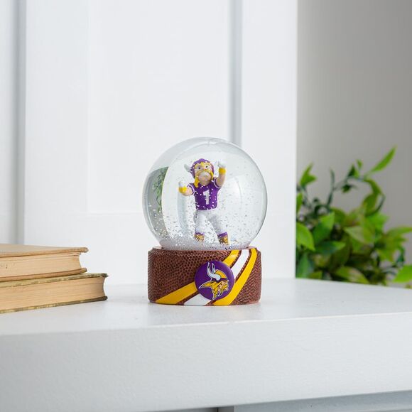 Minnesota Vikings Mascot Water Globe, 100mm - Picture 2 of 3